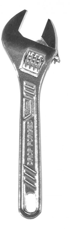 Развідний ключ INGCO 150 мм (0–19 мм) (HADW131062)