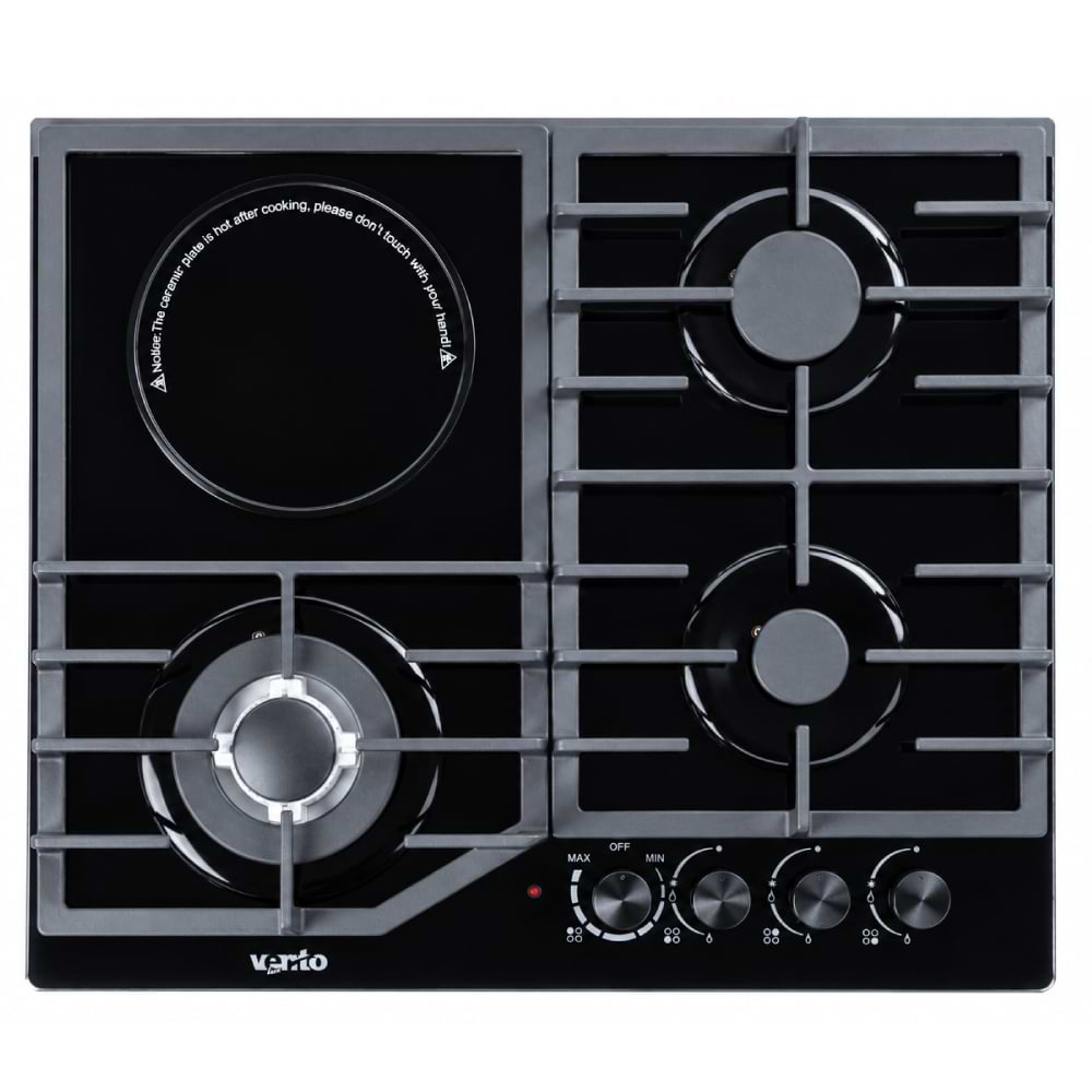 Варильна поверхня комбінована Ventolux HG631 L11G CEST (BK)