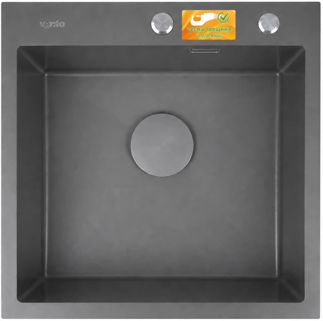 Мийка кухонна Ventolux HMKS 5050 PVD DG 3/0,8