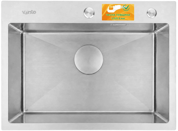 Мийка кухонна Ventolux HMKS 5843 SS 3/0,8