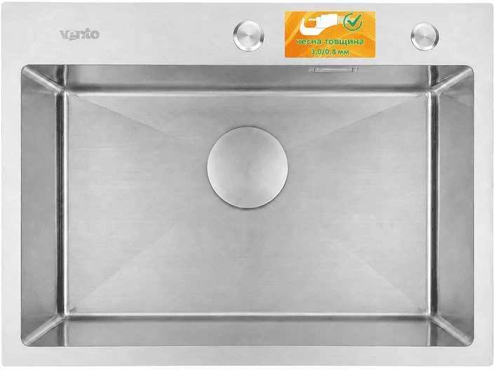 Мийка кухонна Ventolux HMKS 5843 SS MC DECOR 3/0,8