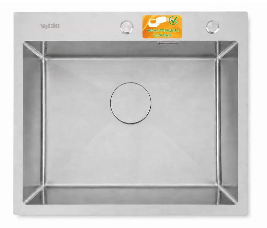 Мийка кухонна Ventolux HMKS 6050 SS 3/0,6