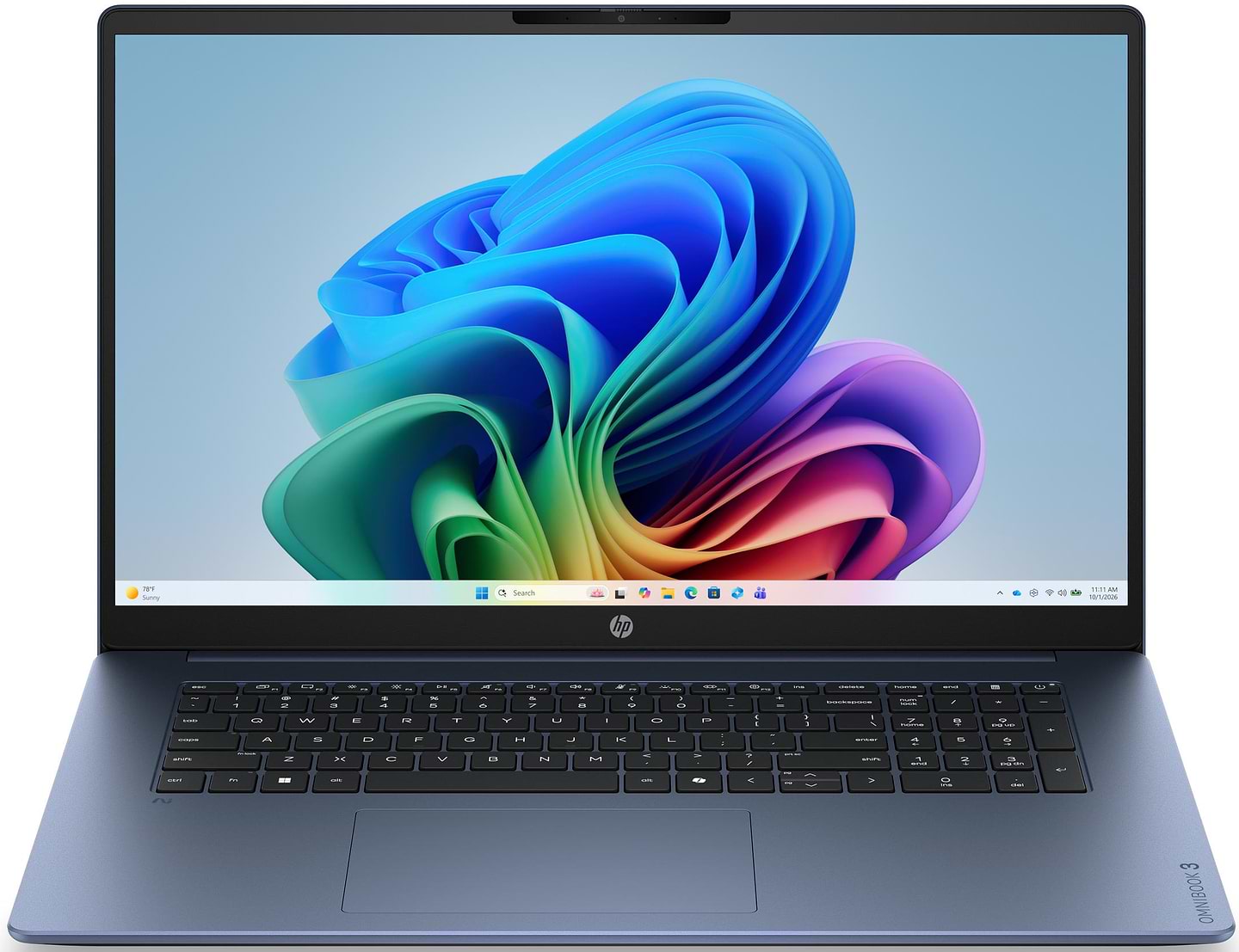 Ноутбук HP OmniBook 3 AI PC 17-dg0005ua (DV5U1EA) Blue