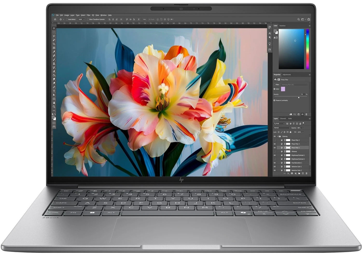 Ноутбук HP ZBook 8 G2i (DZ4F5ET) Meteor Silver