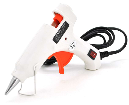 Клеевой пистолет Voltronic HS-6502 20W White