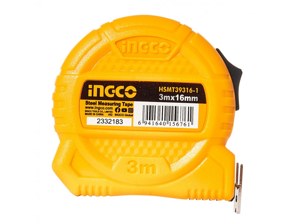Рулетка INGCO 3 м х 16 мм Super Select (HSMT39316-1)