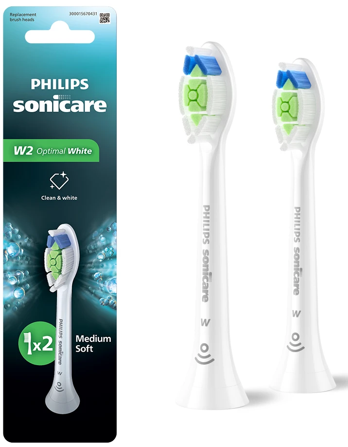 Насадка для зубной щетки Philips Sonicare HX6062/87 W2 Optimal White