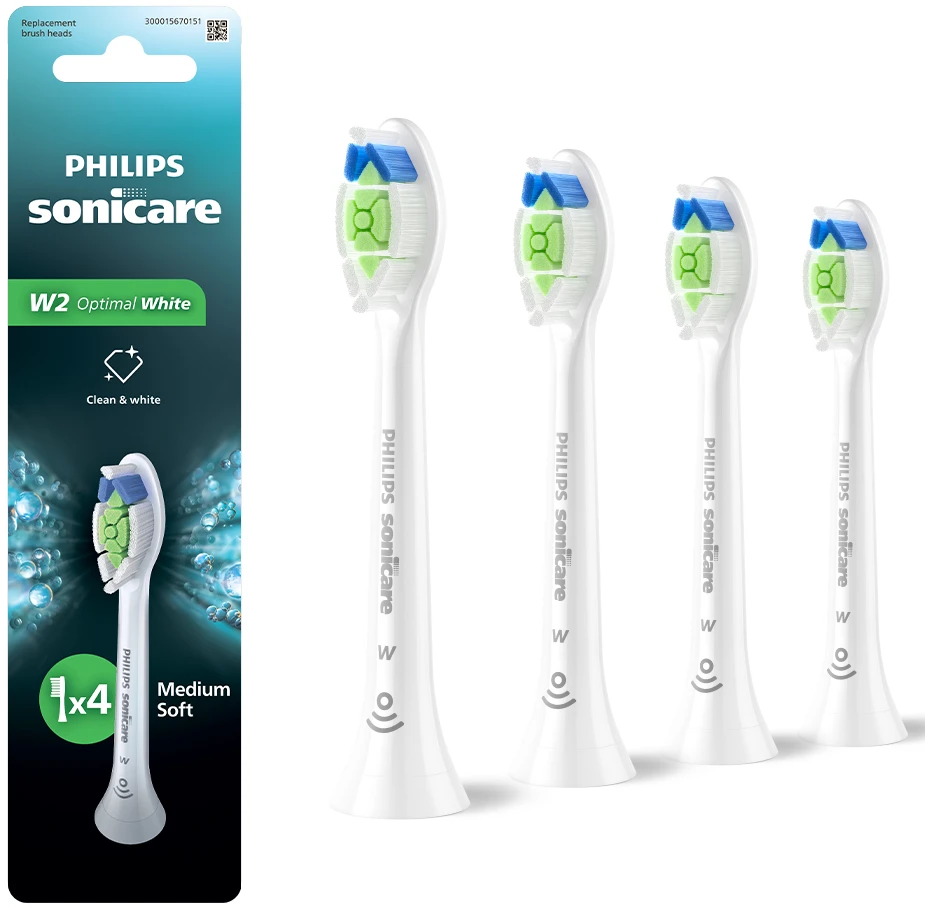 Насадка для зубной щетки Philips Sonicare HX6064/87 W2 Optimal White