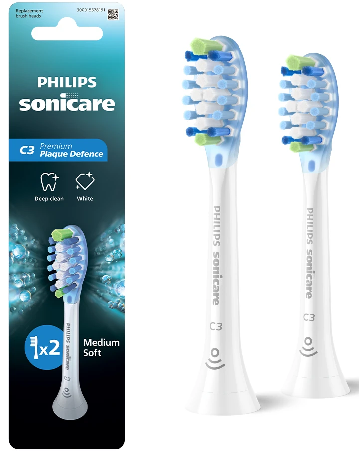Насадка для зубної щітки Philips Sonicare HX9042/87 C3 Premium Plaque Defence