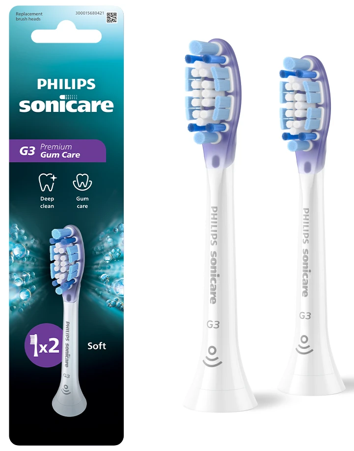 Насадка для зубної щітки Philips Sonicare HX9052/87 G3 Premium Gum Care