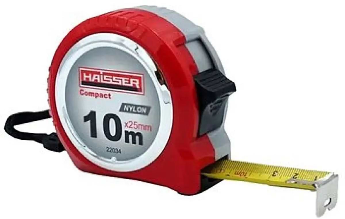 Рулетка Haisser 10x25 Compact (22034)