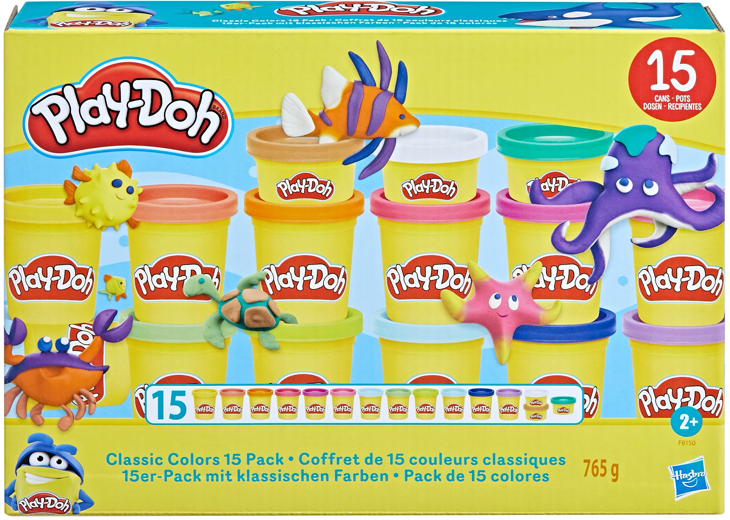 Наборы для лепки Hasbro 15 шт. (F8150)