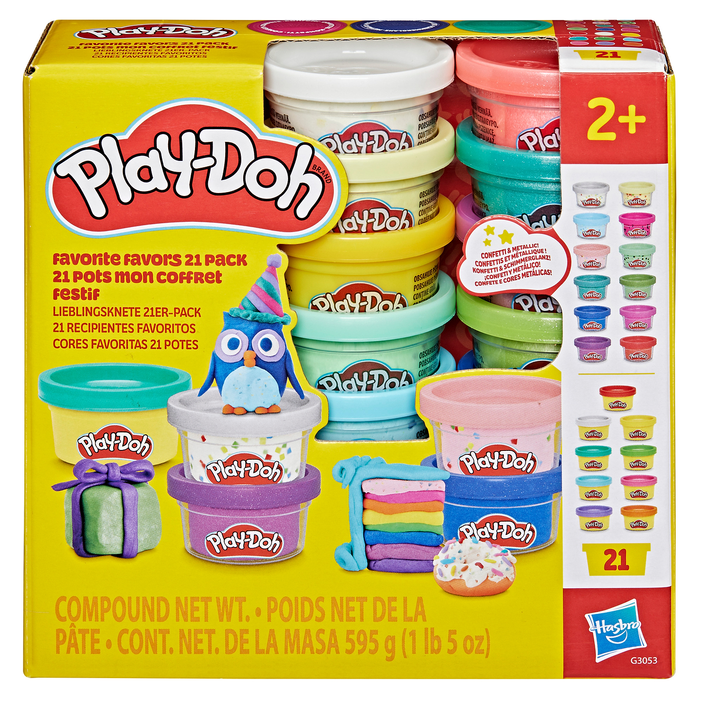 Наборы для лепки Hasbro 21 шт. (G3053)