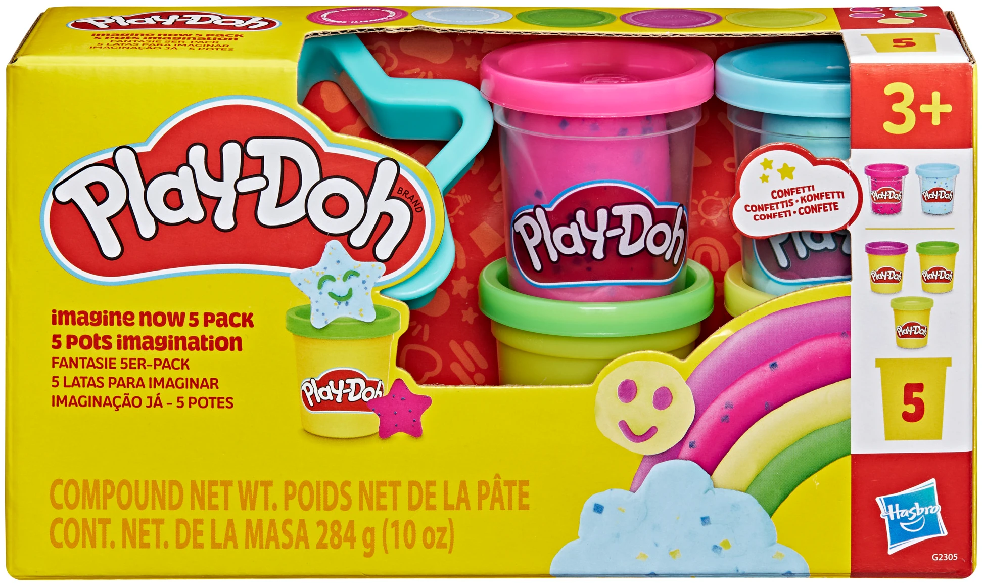 Наборы для лепки Hasbro 5 шт. с аксессуаром (G2305)