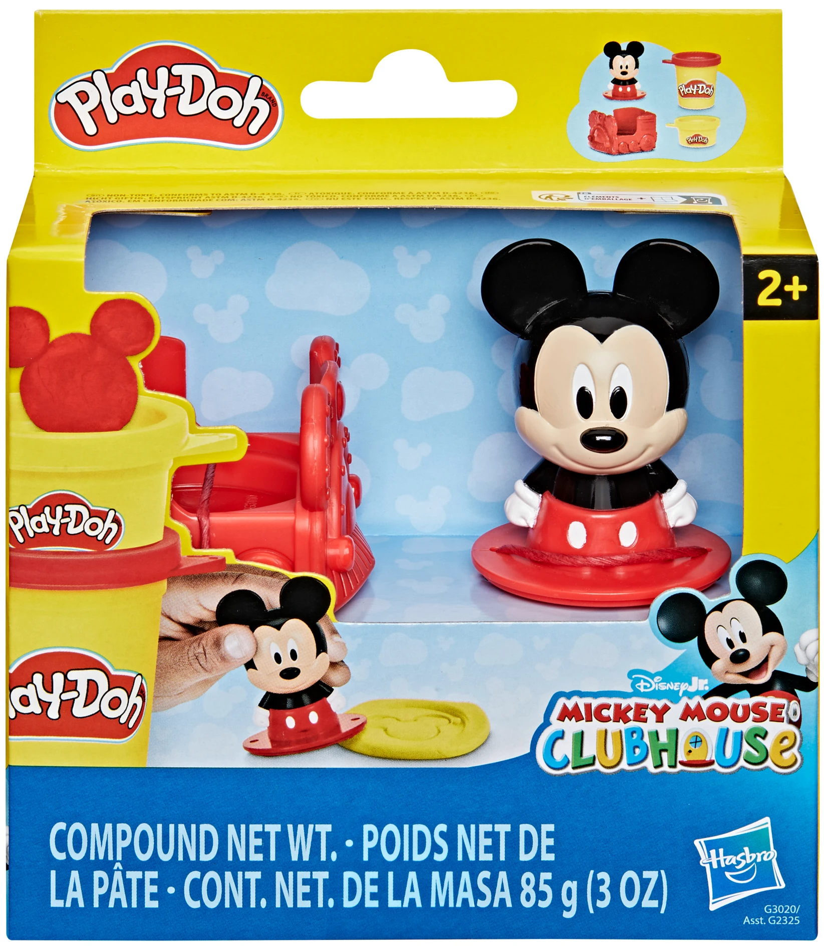 Наборы для лепки Hasbro DISNEY JR STAMP AND GO MICKEY (G2325_G3020)