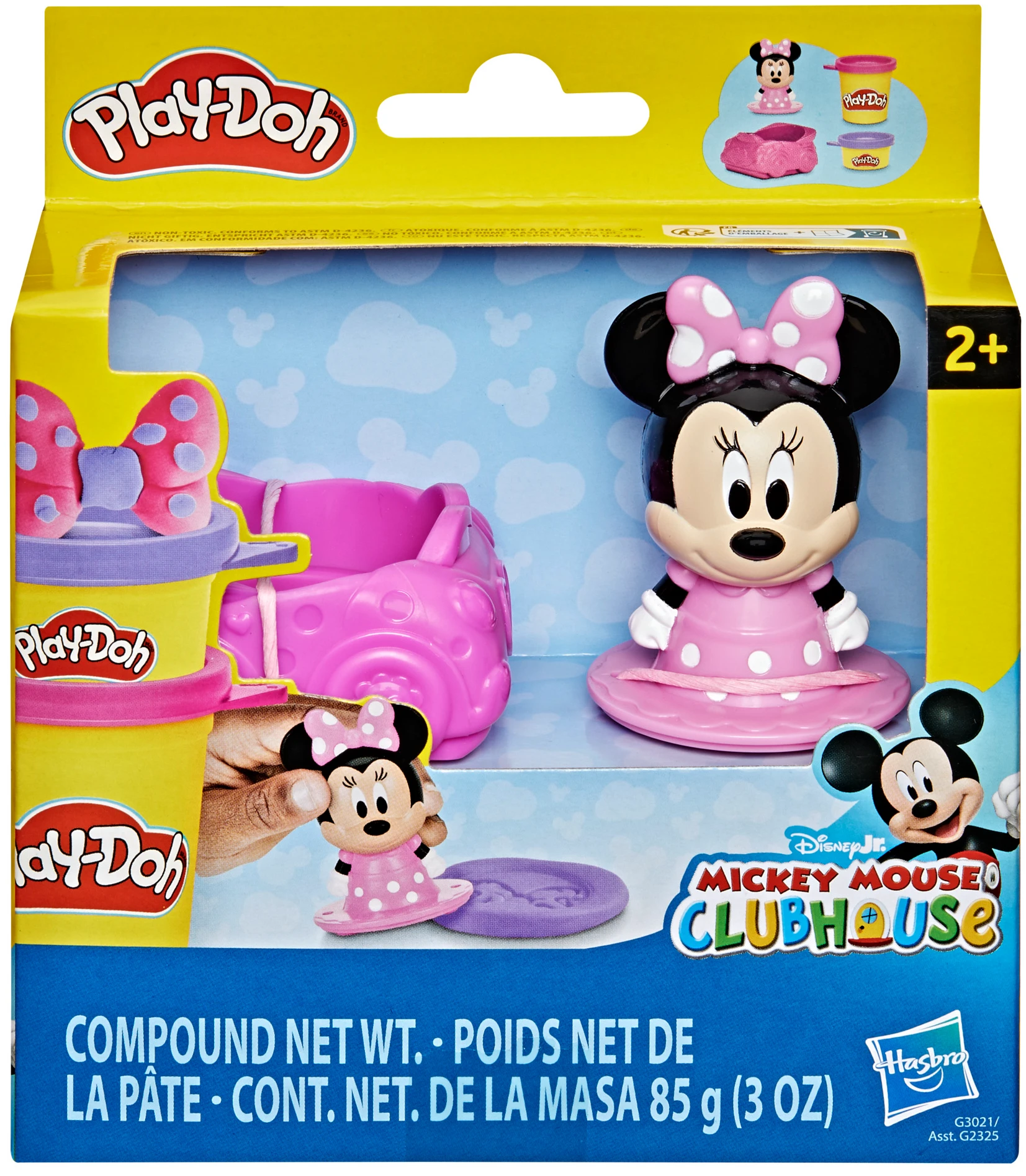 Наборы для лепки Hasbro DISNEY JR STAMP AND GO MINNIE (G2325_G3021)