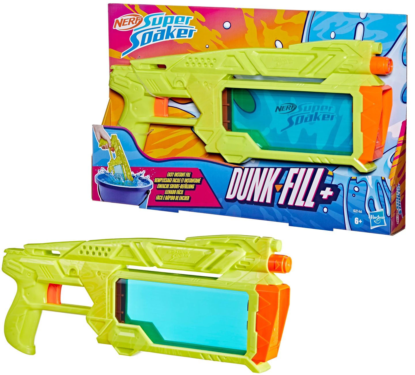 Водяний бластер
 Hasbro Dunk Fill+ (G2146)