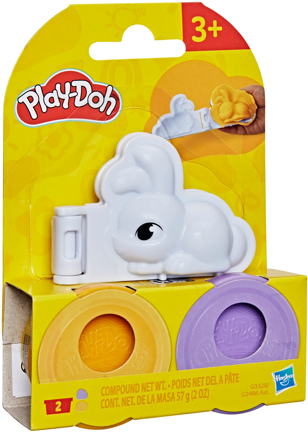 Наборы для лепки Hasbro Мини-животные MINI BUNNY (G2486_G3328)