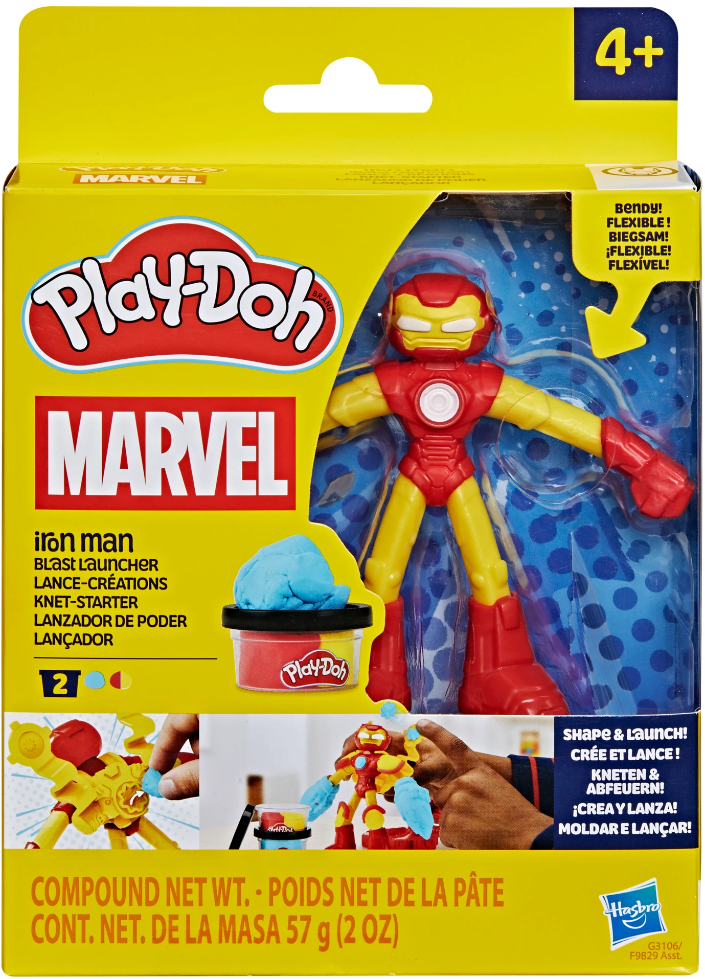 Наборы для лепки Hasbro Пусковая установка Железного Человека (G3106)