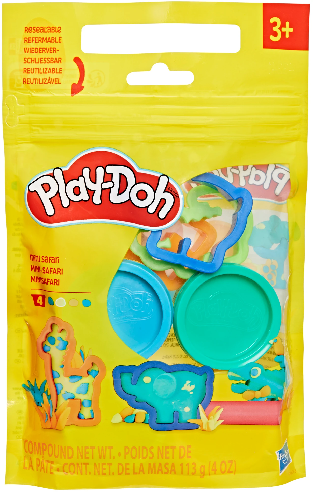 Наборы для лепки Hasbro Мини сафари с аксессуарами (G0543)