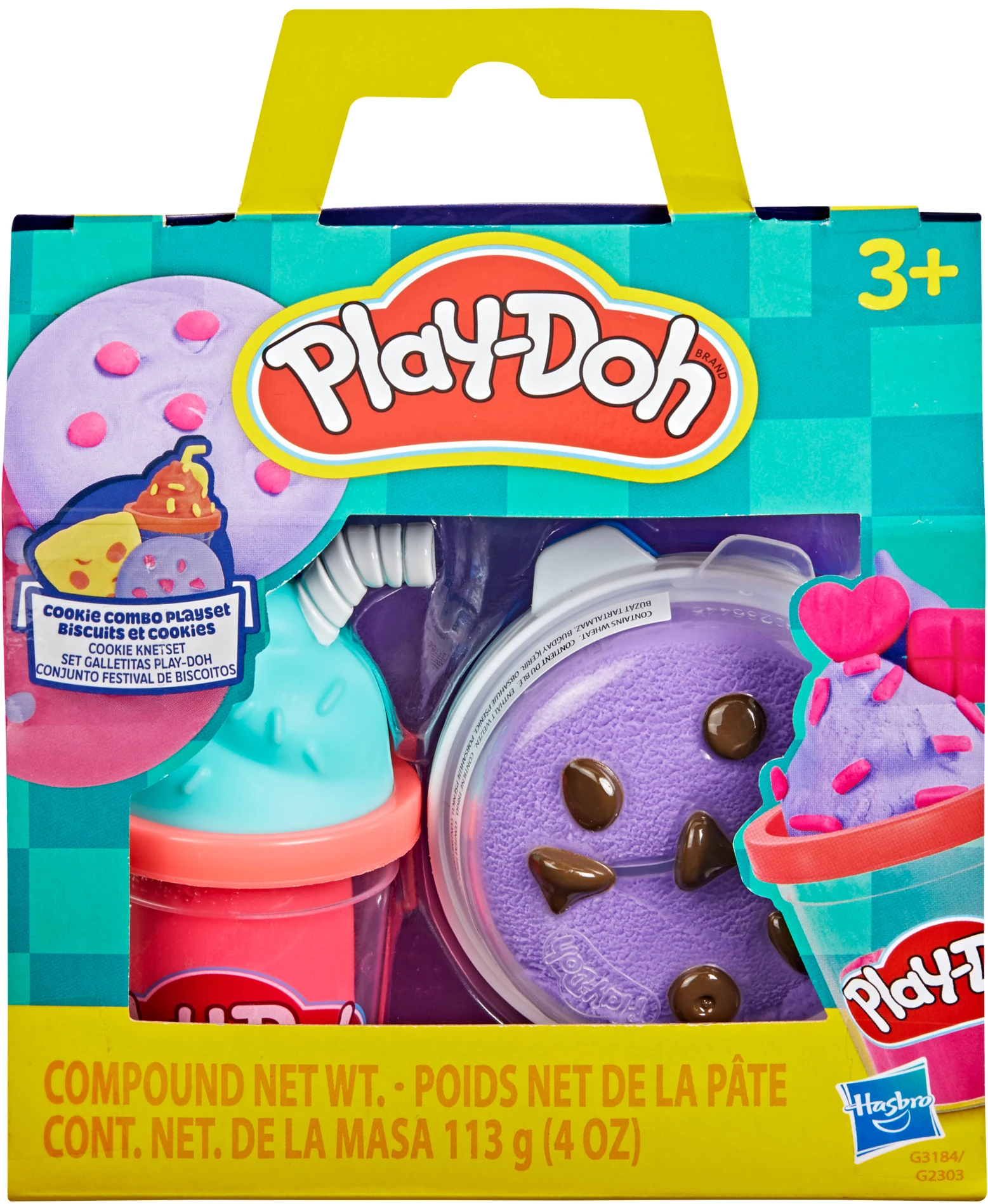 Наборы для лепки Hasbro Лакомство с собой COOKIE COMBO PLAYSET (G2303_G3184)