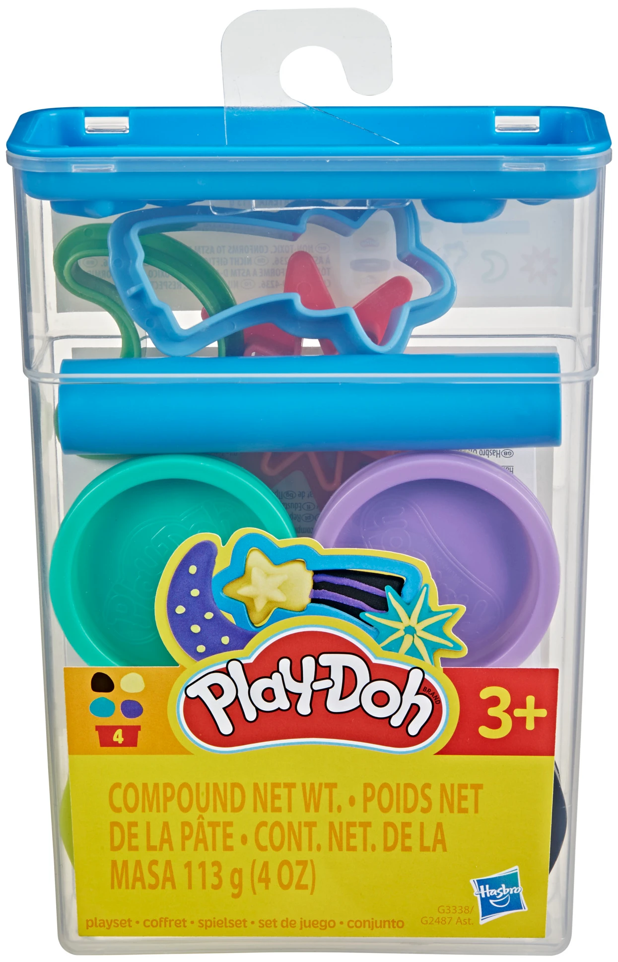 Наборы для лепки Hasbro Контейнер с аксессуарами SPACE PLAYSET (G2487_G3338)