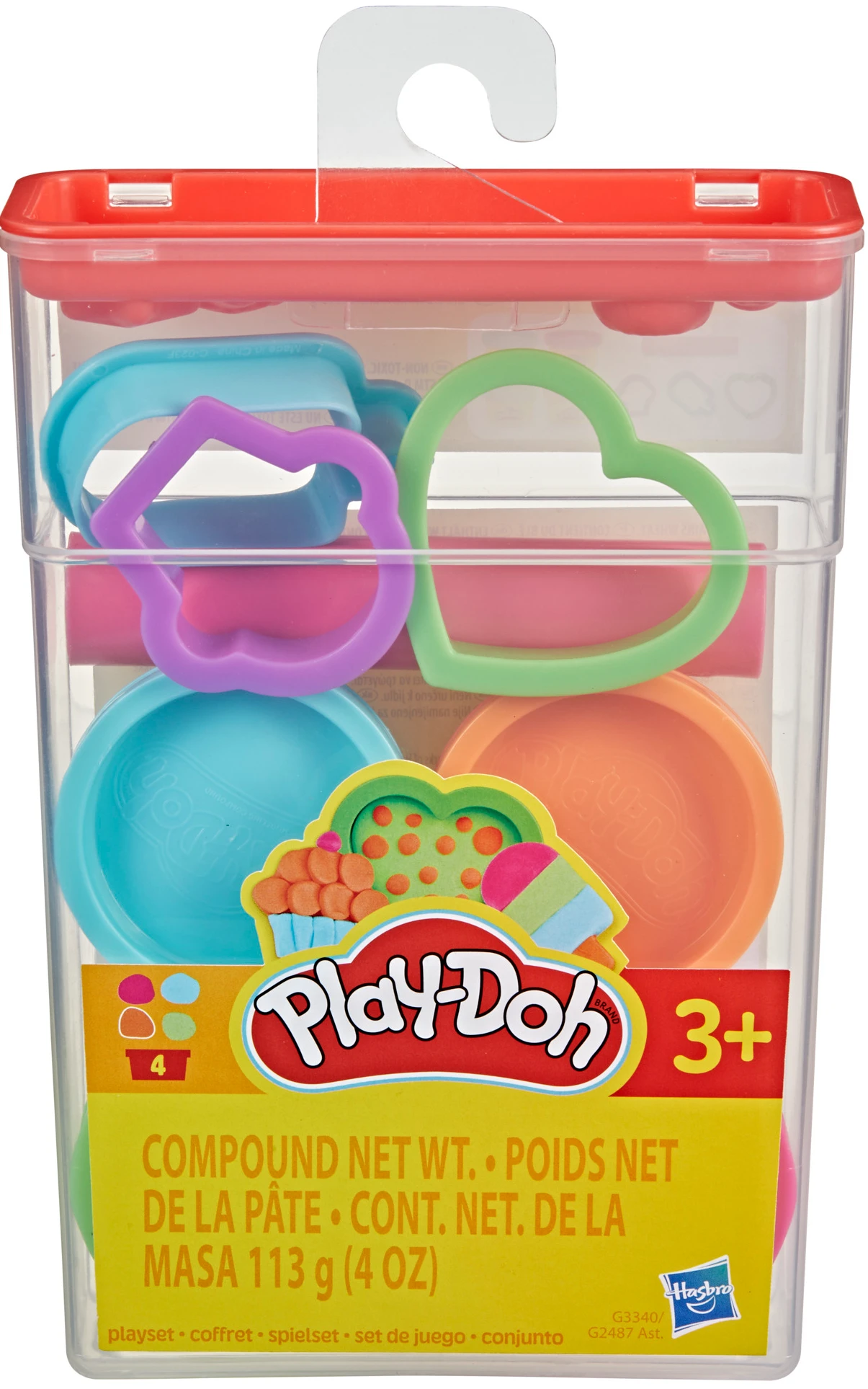 Наборы для лепки Hasbro Контейнер с аксессуарами SWEETS PLAYSET (G2487_G3340)