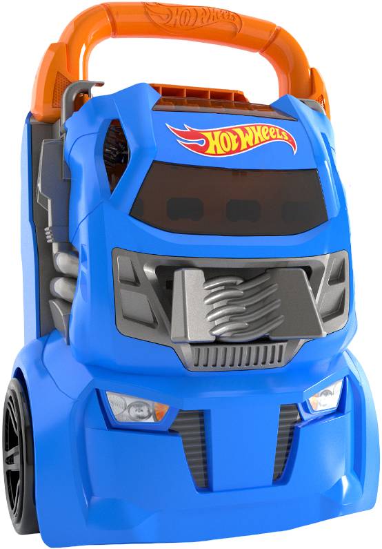 Контейнер для зберігання Hot Wheels з 4 рівнобіжними доріжками (HWCC14)