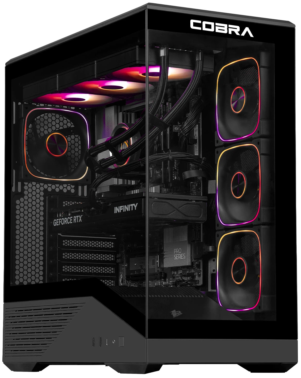 Системный блок Cobra Gaming Windows 11 Home (I285K.32.S10.56.27013W)