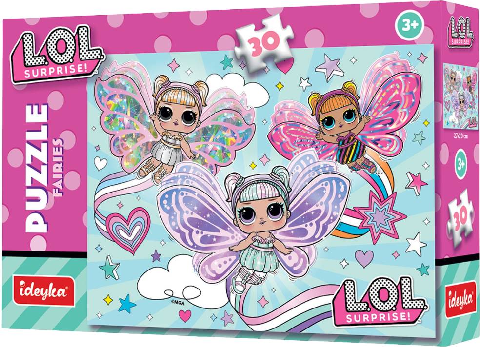 Пазли (3-4 роки) Ideyka L.O.L Surprise! Fairies 30 ел. (LP30-002)