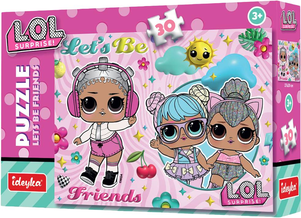 Пазли (3-4 роки) Ideyka L.O.L Surprise! Lets Be Friends 30 ел. (LP30-001)