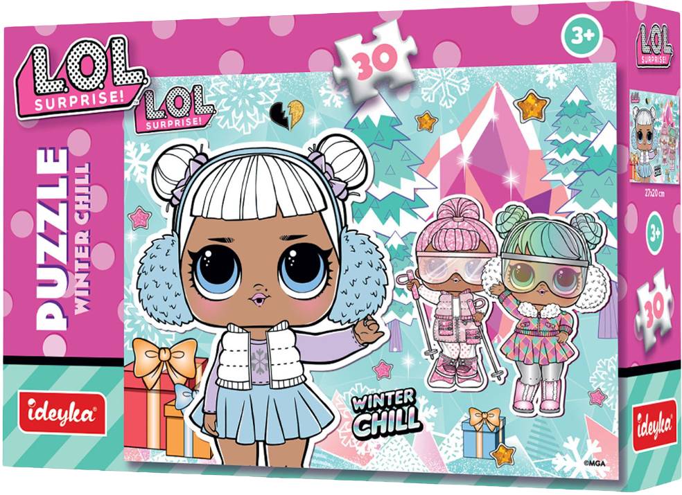 Пазли (3-4 роки) Ideyka L.O.L Surprise! Winter Chill 30 ел. (LP30-004)