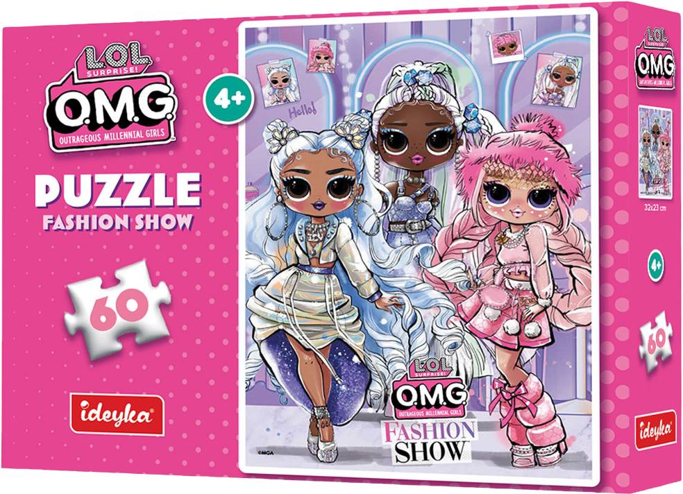 Пазлы (3-4 года) Ideyka L.O.L. Surprise! O.M.G. Fashion Show 60 эл. (LP60-004)