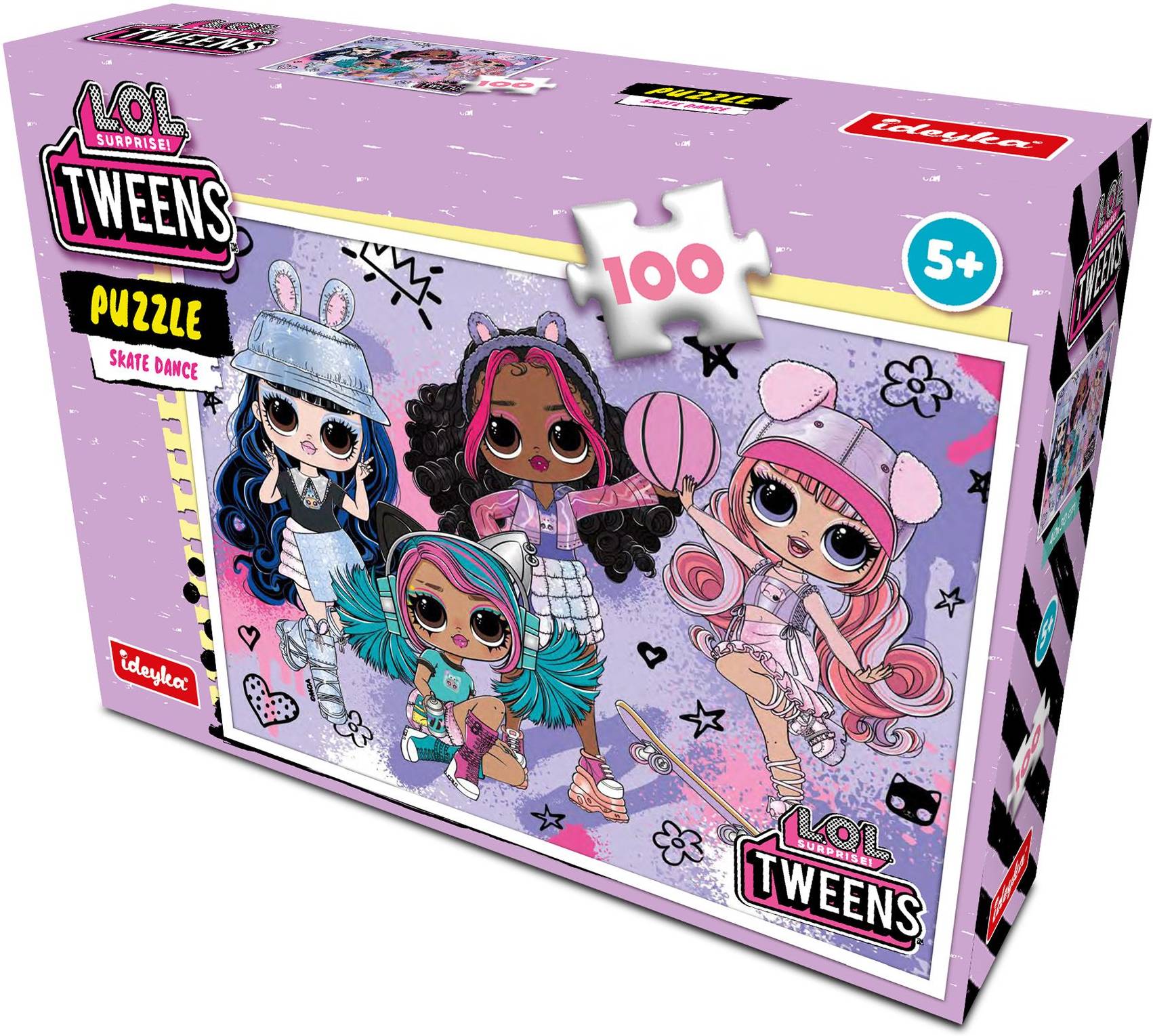 Пазли (8 +) Ideyka L.O.L. Surprise! Tweens Skate Dance 100 ел. (LP100-003)