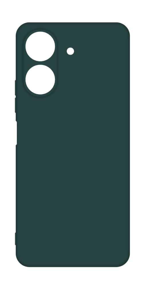 Чохол для смартфону Intaleo Silicone Case for Xiaomi Redmi 13C 4G Dark Green (1283126600777)