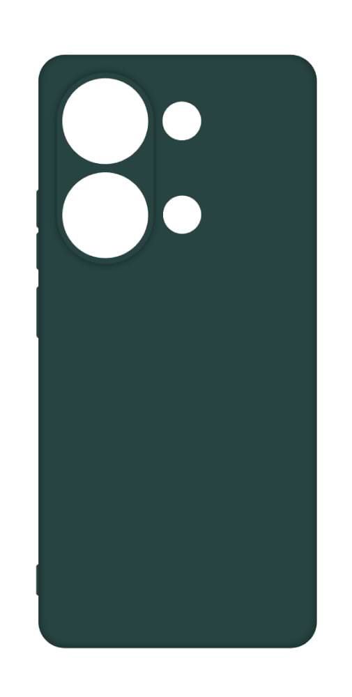 Чехол для смартфона Intaleo Silicone Case for Xiaomi Redmi Note 13 Pro 4G Dark Green (1283126601163)