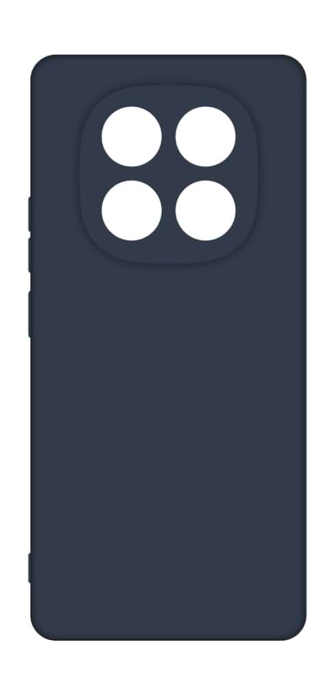 Чехол для смартфона Intaleo Silicone Case for Xiaomi Redmi Note 14 PRO PLUS Dark Blue (1283126617249)
