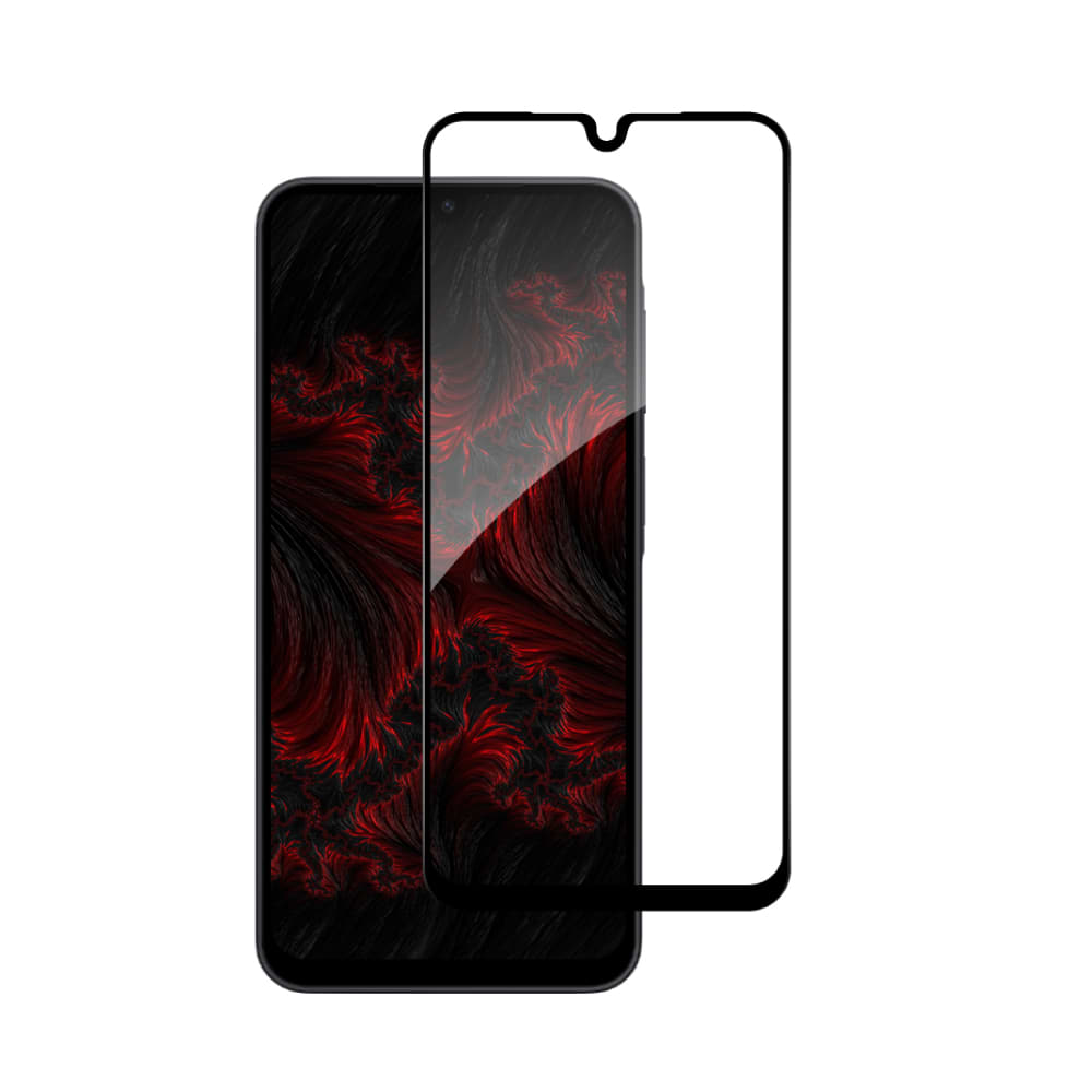 Захисне скло для смартфону Intaleo 9H for Samsung Galaxy A18/Galaxy A17 Black (1283126641145)