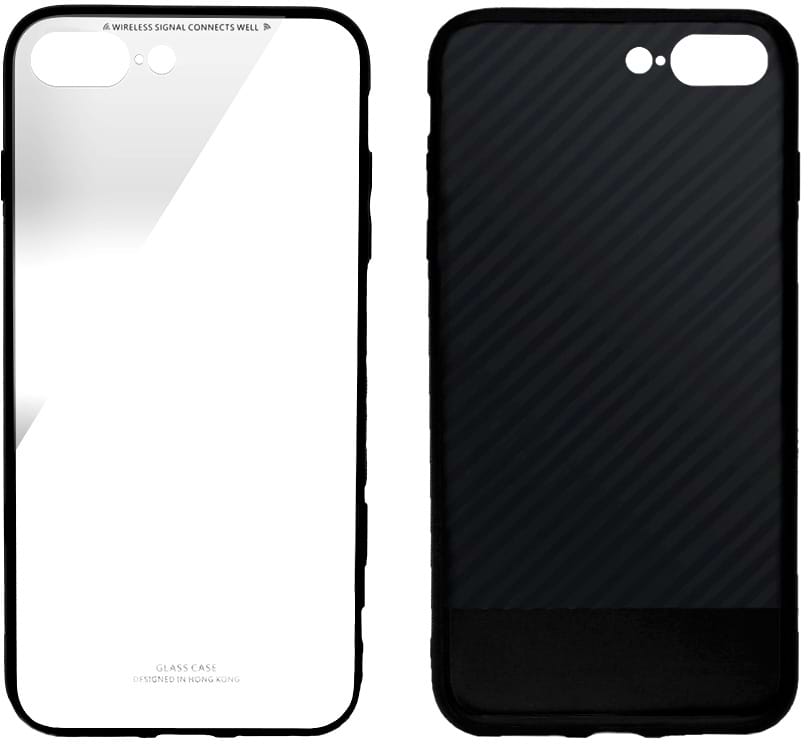 Чехол для смартфона Intaleo Real Glass for Apple iPhone 8 Plus White (1283126491412)