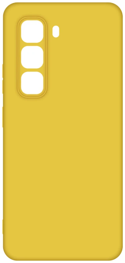 Чехол для смартфона Intaleo Silicone Case for Infinix Hot 50 Pro Yellow (1283126616549)