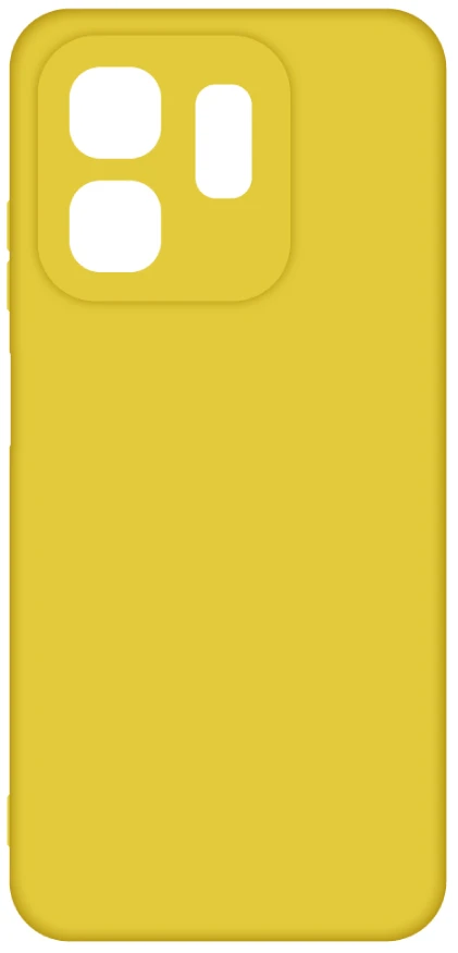 Чехол для смартфона Intaleo Silicone Case for Infinix Hot 50i Yellow (1283126599521)