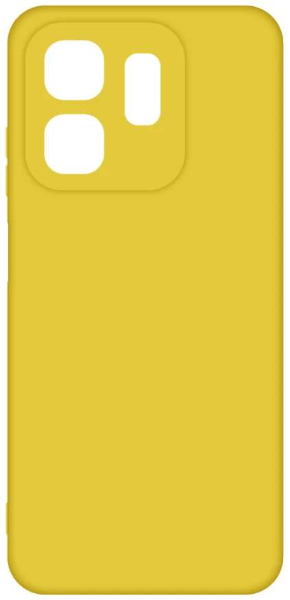 Чехол для смартфона Intaleo Silicone Case for Infinix Smart 9 Yellow (1283126599583)