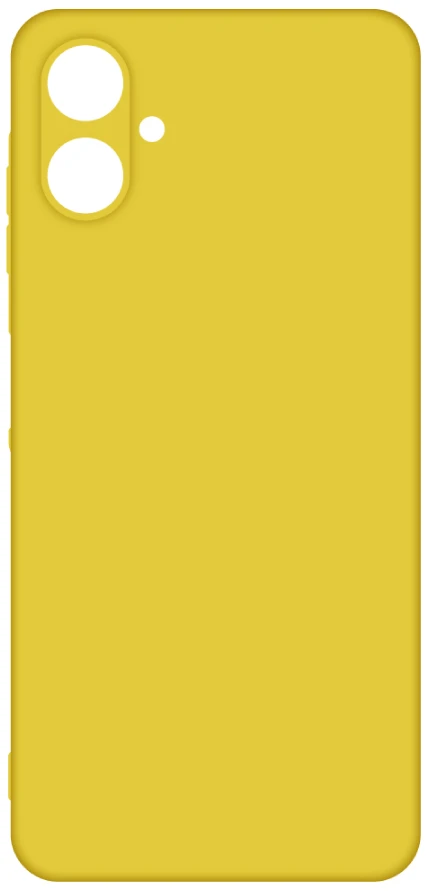 Чехол для смартфона Intaleo Silicone Case for Samsung Galaxy A06 Yellow (1283126599897)