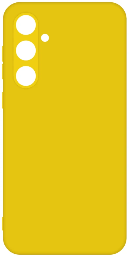 Чехол для смартфона Intaleo Silicone Case for Samsung Galaxy A35 Yellow (1283126600173)