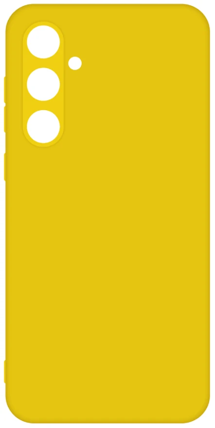 Чехол для смартфона Intaleo Silicone Case for Samsung Galaxy A55 Yellow (1283126600258)