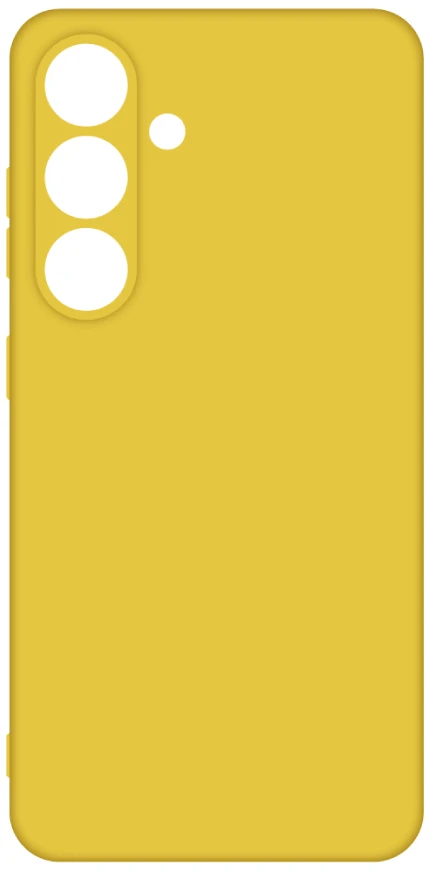 Чехол для смартфона Intaleo Silicone Case for Samsung Galaxy S25 Plus Yellow (1283126616822)