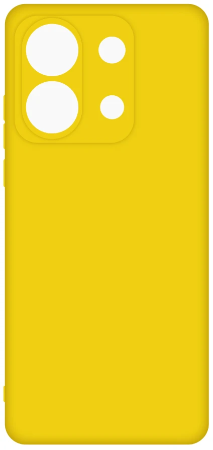 Чехол для смартфона Intaleo Silicone Case for Xiaomi Poco X6 Yellow (1283126600449)