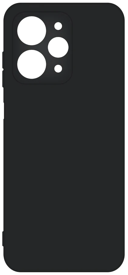 Чохол для смартфону Intaleo Silicone Case for Xiaomi Redmi 12 Black (1283126600630)