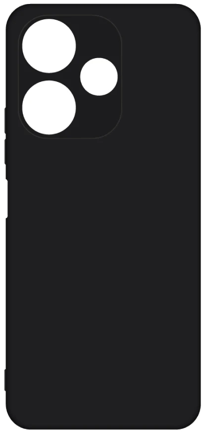 Чохол для смартфону Intaleo Silicone Case for Xiaomi Redmi 13 Black (1283126600722)