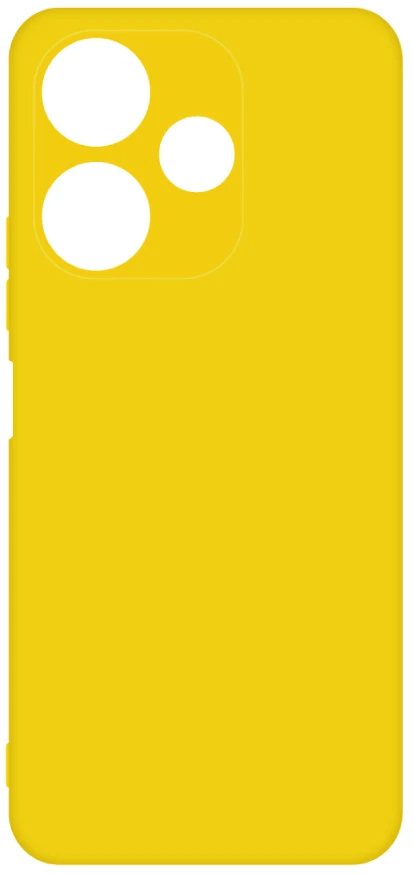 Чехол для смартфона Intaleo Silicone Case for Xiaomi Redmi 13 Yellow (1283126600692)
